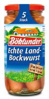 Böklunder Echte Land-Bockwurst 5 Stück 250 g Glas